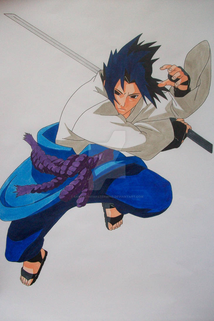 Sasuke Classico Colorido Sharingan By Admulielson- by ADMUlielson on  DeviantArt