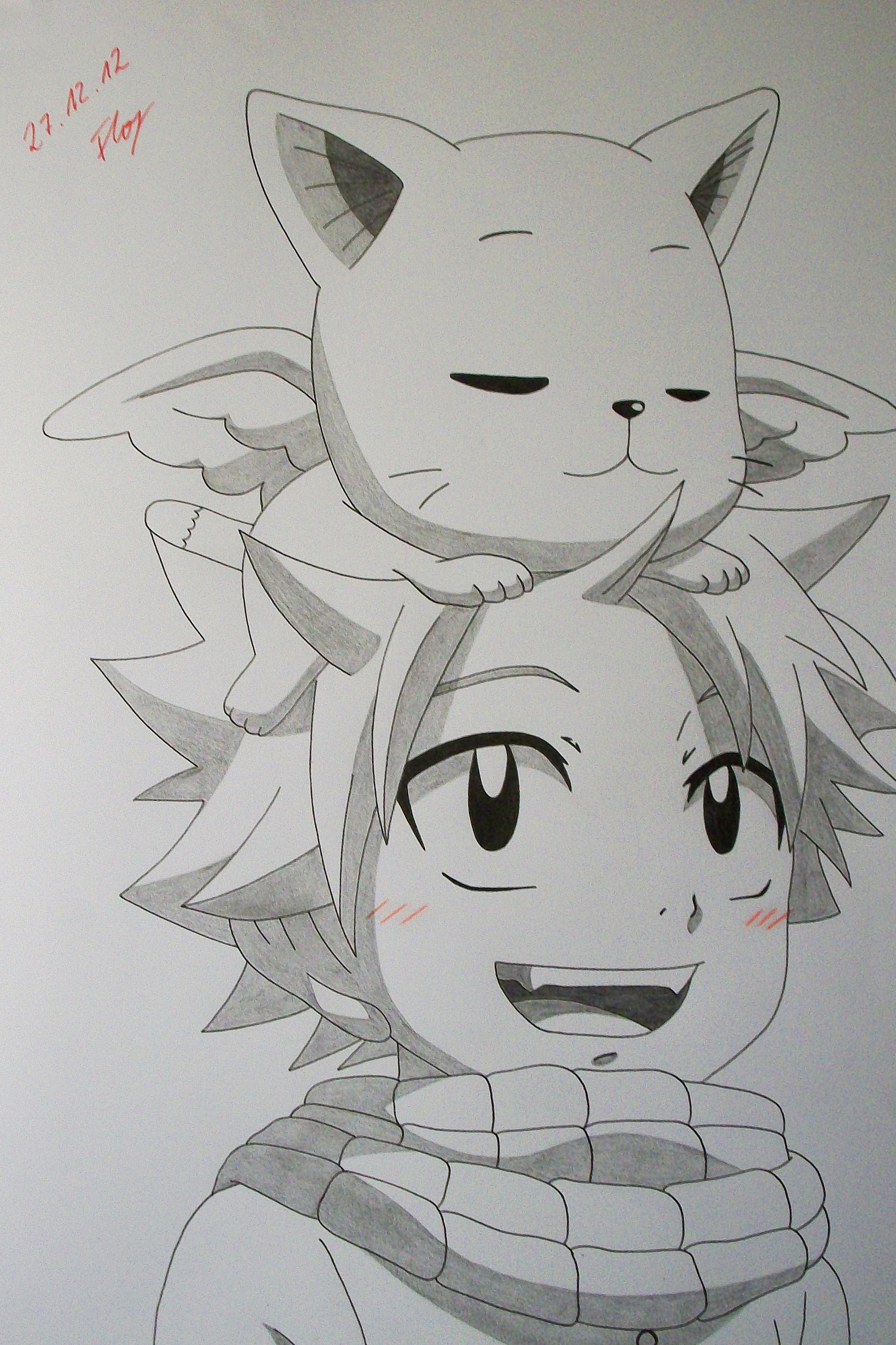 Just Cute - Natsu and Happy