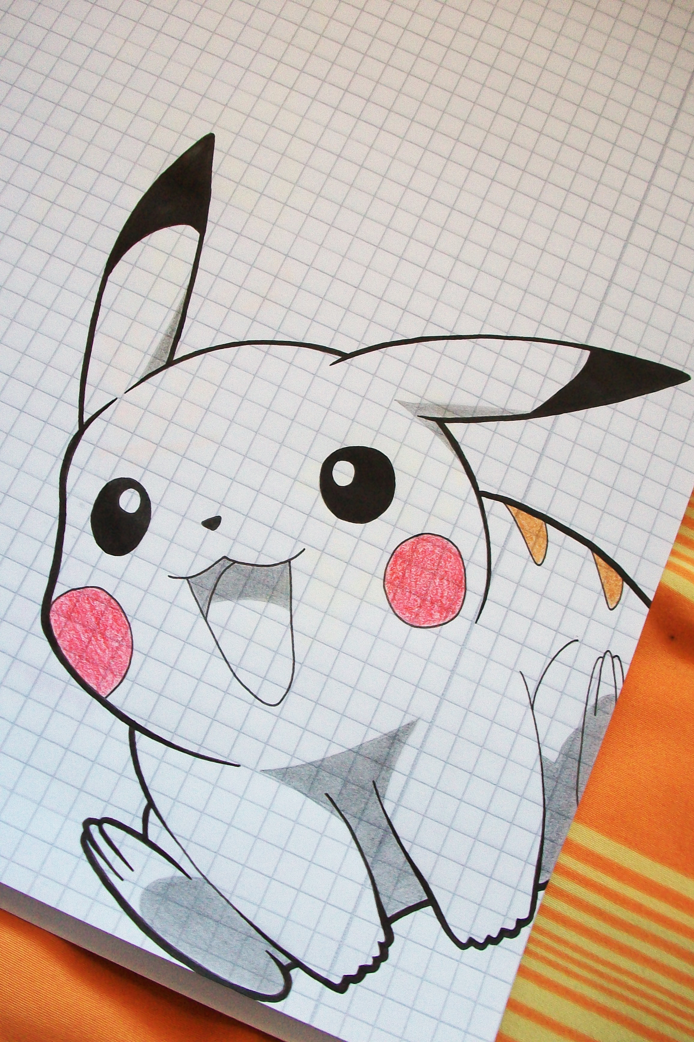 Tegami Art No.18 .:Pikachu:.