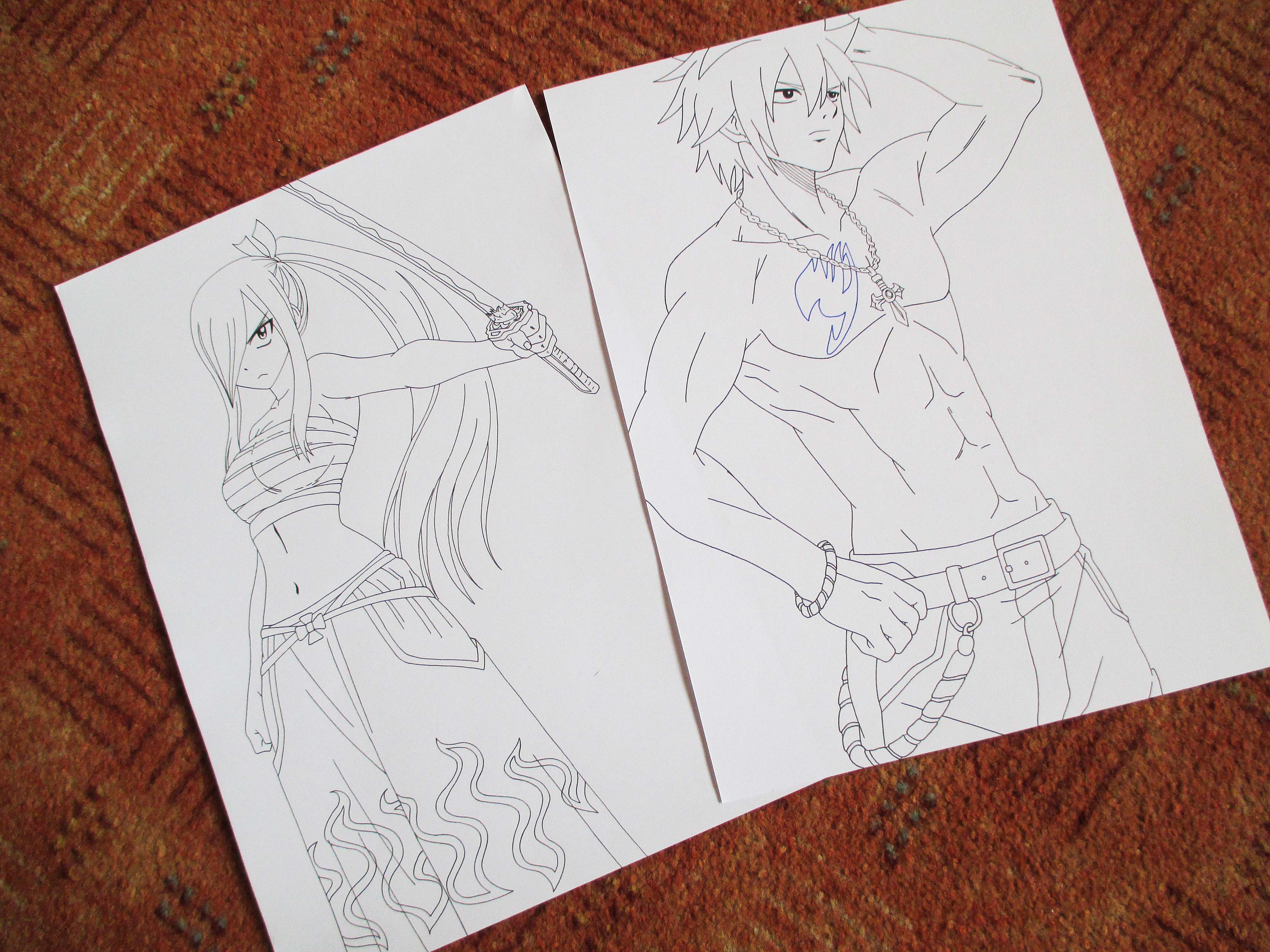 MIX OF Linearts No.2 .:Fairy Tail:.