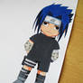 Tegami Art No.40 .:Chibi Sasuke (Chu-Nin Exams):.