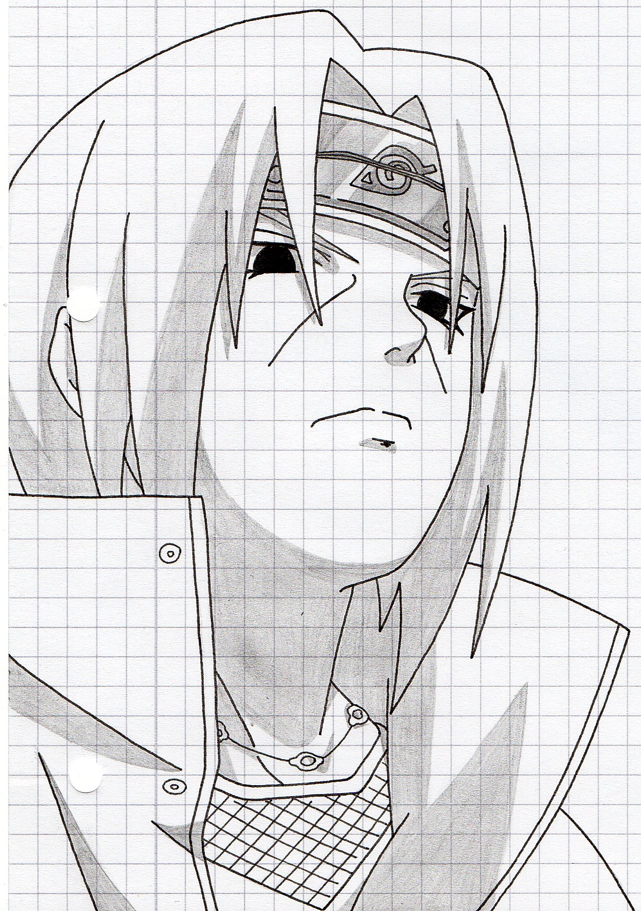 Tegami Art No.48 .:Itachi Uchiha:.