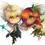 Raffle Prize : Moonbeam and Rina