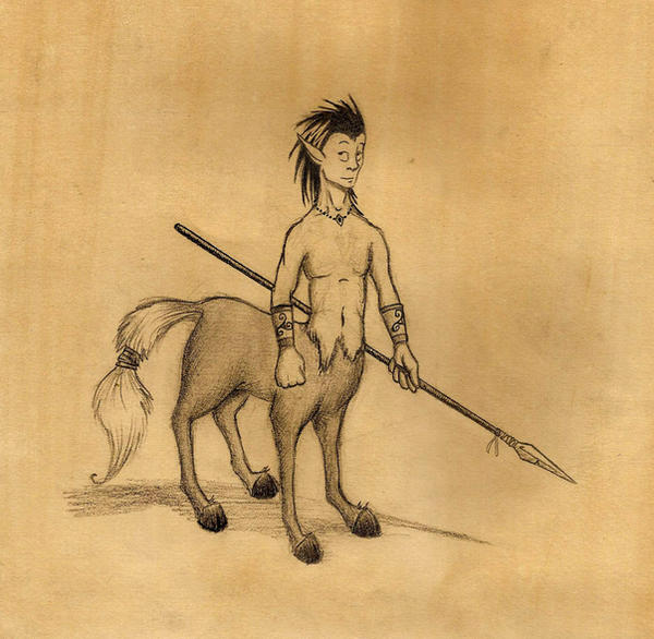 Young centaur