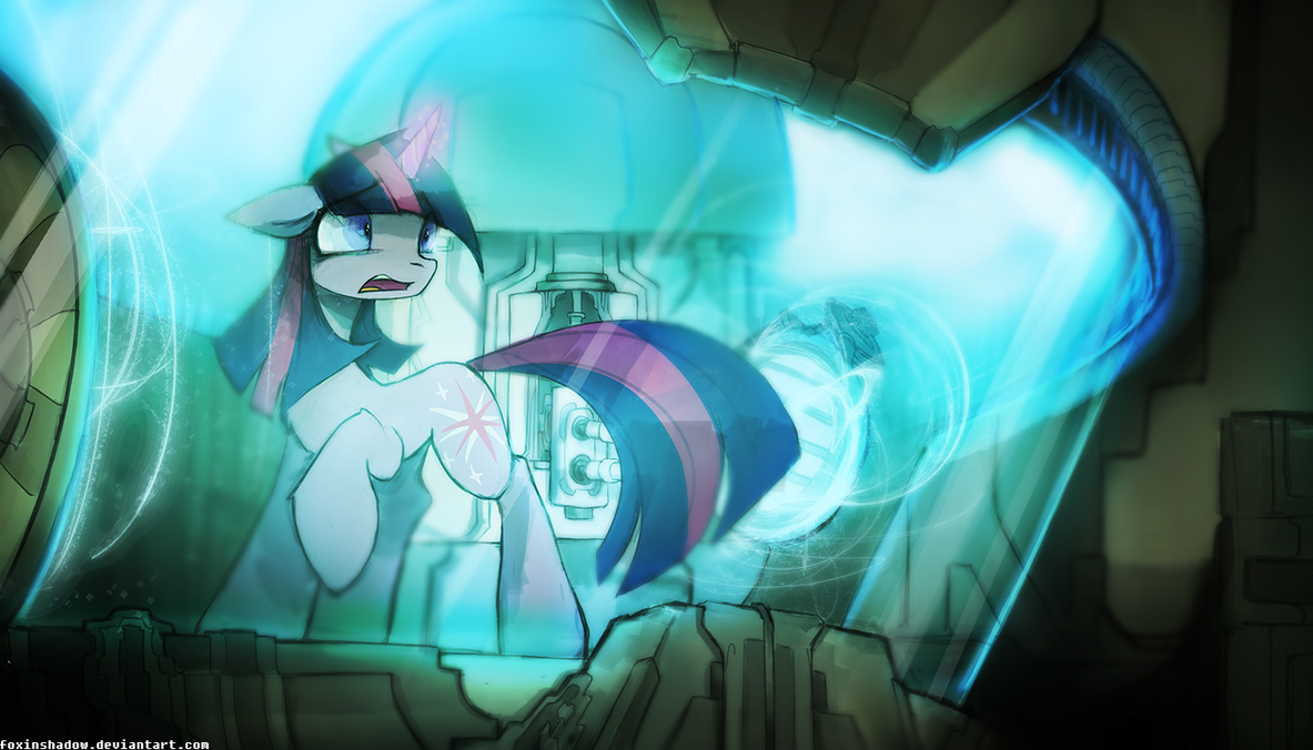 Interrogate: Twilight Sparkle by FoxInShadow