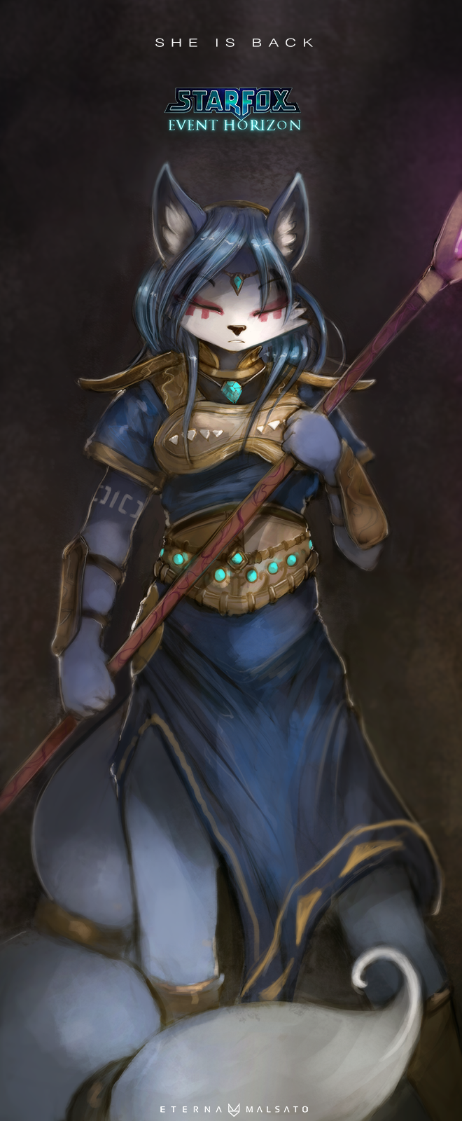 Krystal for a fan game