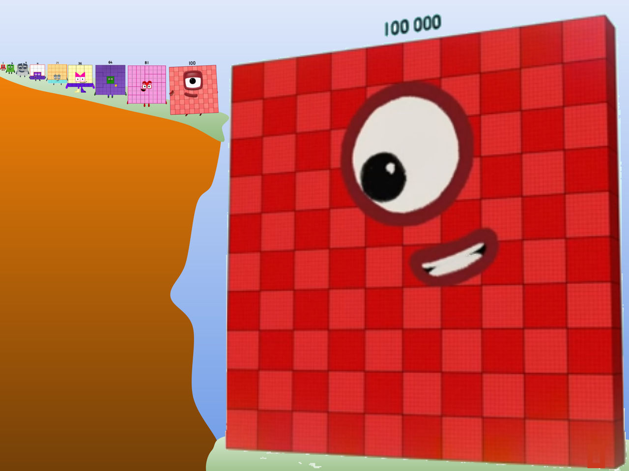Numberblocks Squares by MFA101 on DeviantArt
