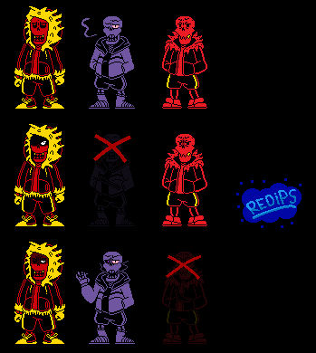 Undead Trio Undead Trio by RedipsTheColorHuman on DeviantArt