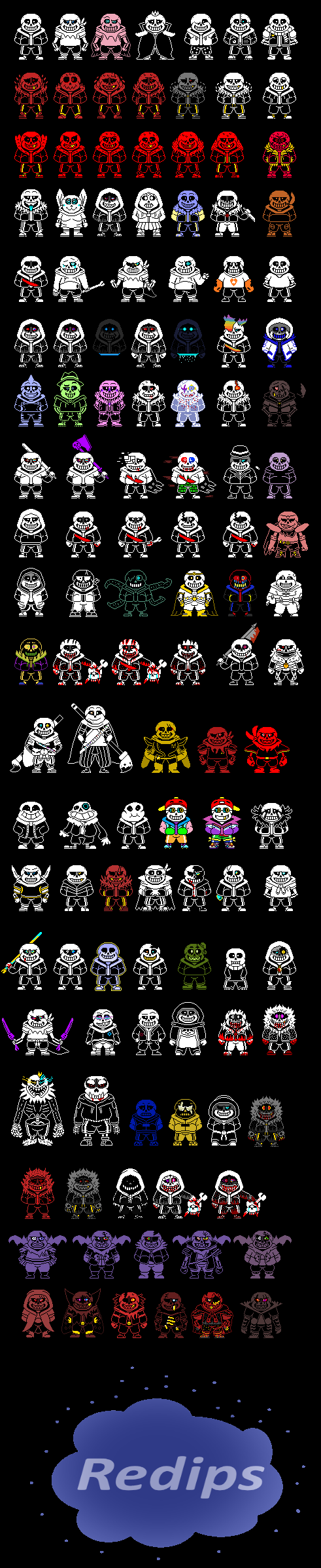 Ink Sans phase 3 HELL mode : r/Undertale