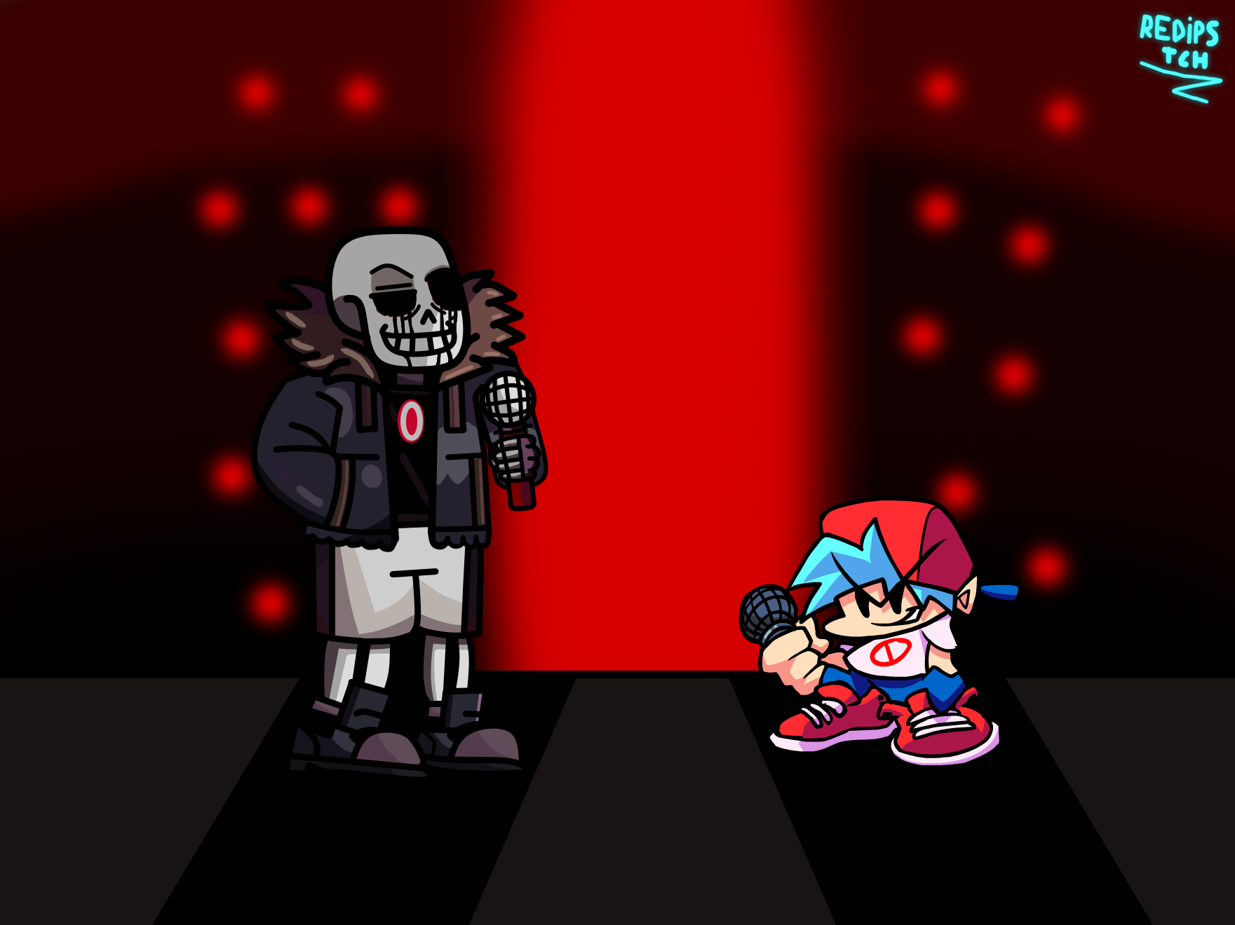 FNF vs Killer Sans (unofficial) by RedipsTheColorHuman on DeviantArt