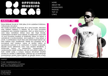 Dj Rokai Website V3.0