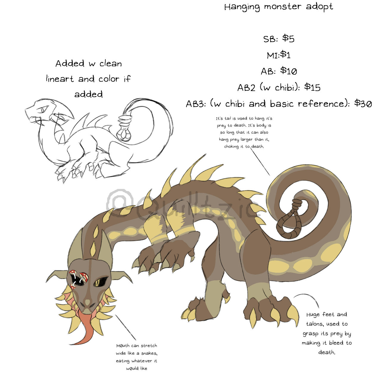Monster bta by Darkseeker59 on DeviantArt
