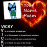Vickys name