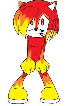 Contest picture: Flame the cat