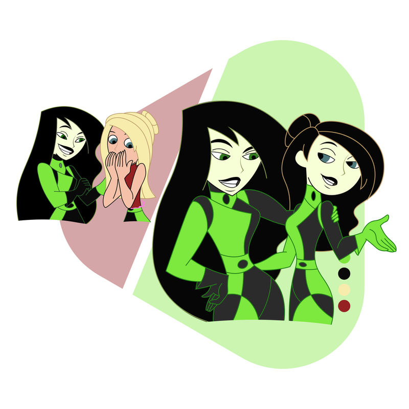 COMMISSION: Twinning: Noor and Shego by Nori-Draws on DeviantArt