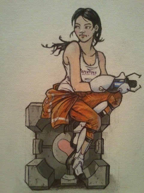 Chell from Portal