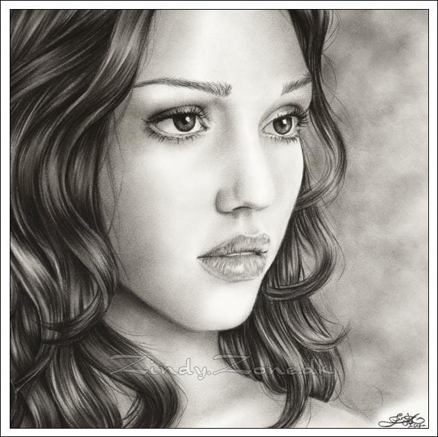 Jessica Alba - The beauty by Zindy on DeviantArt