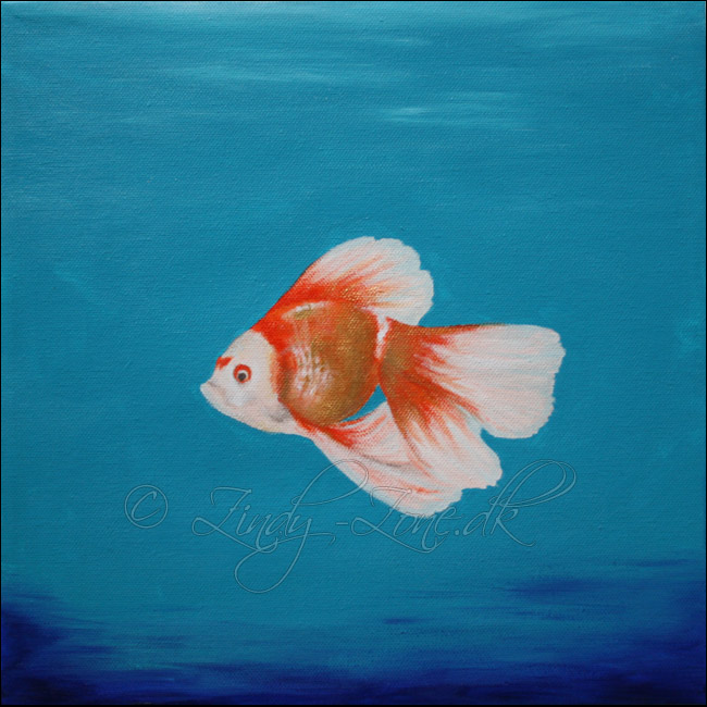 Gold Fish Painting