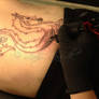 Dragon Tattoo in the making