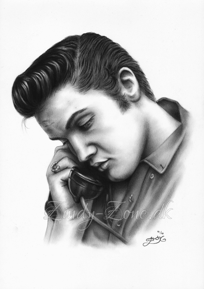 Elvis On The Phone