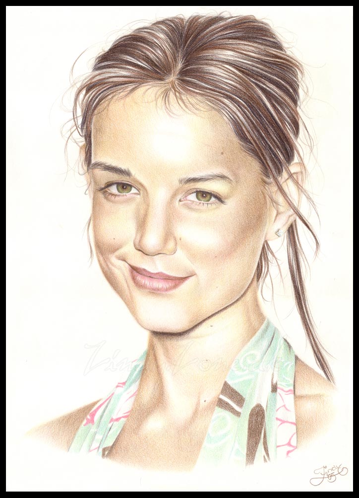 Katie Holmes in colour