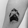 Dog Paw Tattoo