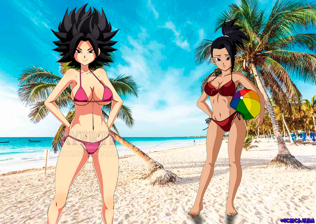 Kale And Caulifla Beach By Oscarcajilima On DeviantArt kale-and-caulifla-beach-by-oscarcajilima-on-deviantart
