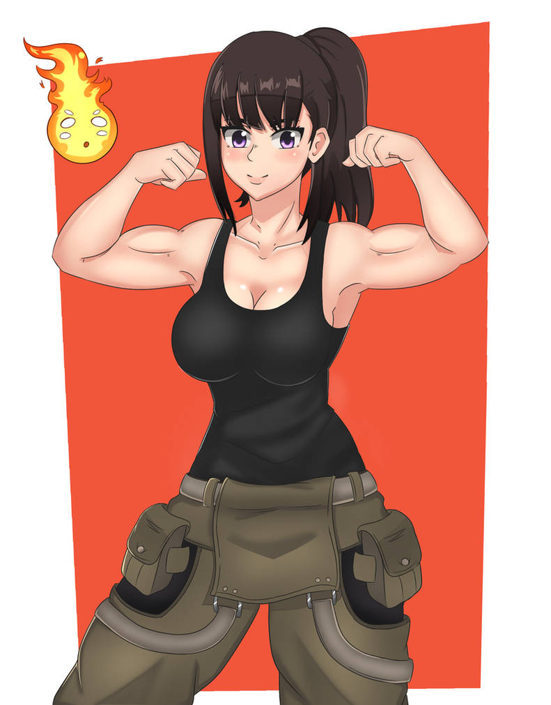Maki Oze Fire Force By Destinoorpg On DeviantArt maki-oze-fire-force-by-destinoorpg-on-deviantart