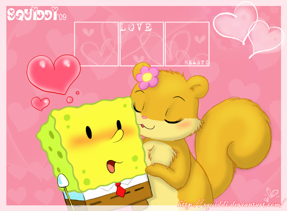 Chibi SpongeBob and Sandy 2