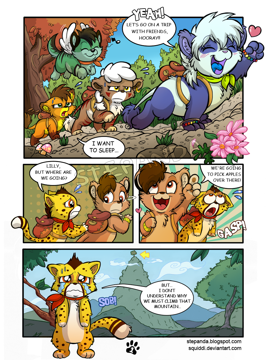 Crazy Jungle - A Country Holiday - Page 1