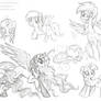 My Little Pony Free Sketches