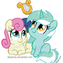 Bon Bon and Lyra