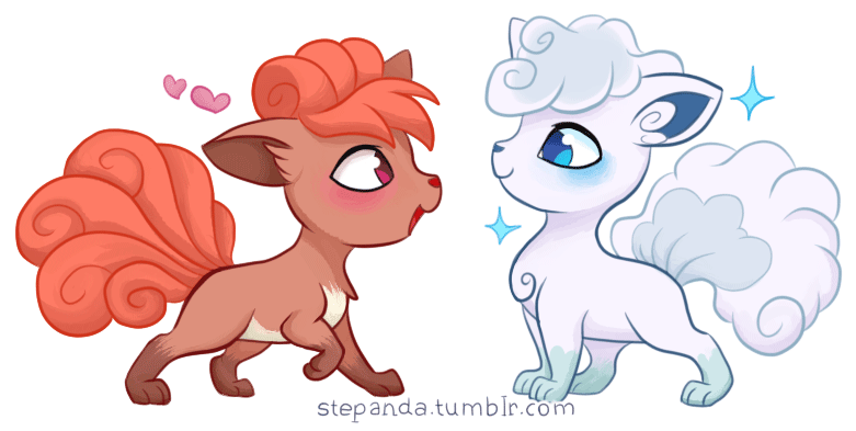 Vulpix and Vulpix by StePandy on DeviantArt