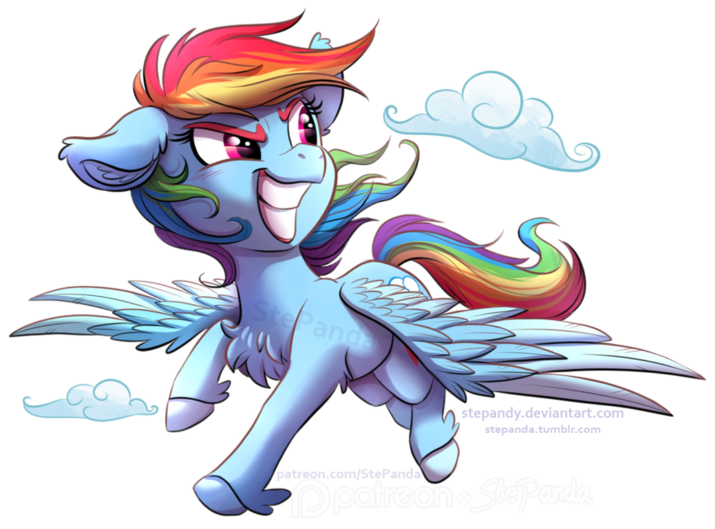 Rainbow Dash by StePandy