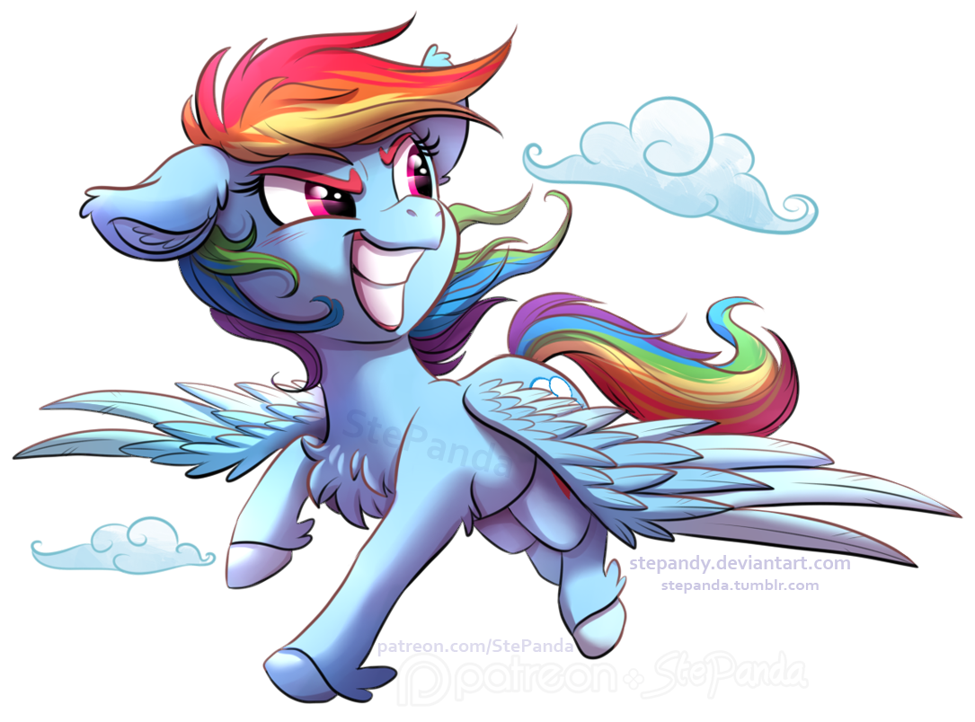 Rainbow Dash by StePandy