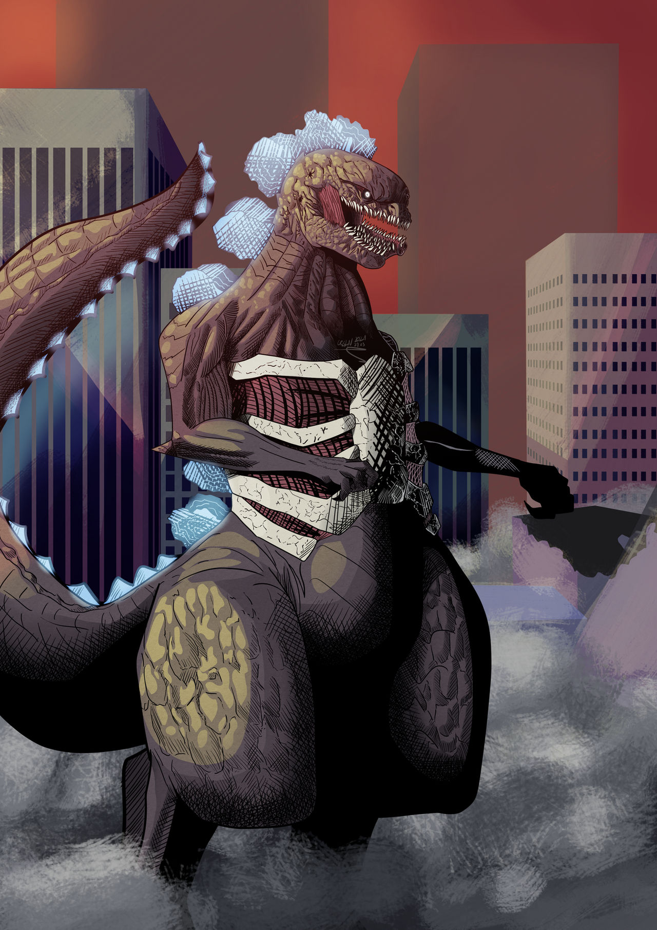 Rot Godzilla Godzilla by RotSeraph on DeviantArt