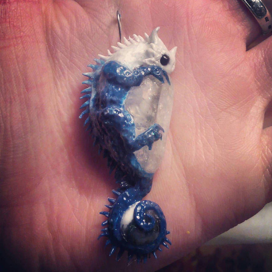 Magic lizard from polimer clay by LavrAnn on DeviantArt