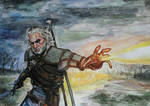 Geralt of Rivia. The Witcher.