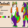 Commission - Melodi Reference Sheet