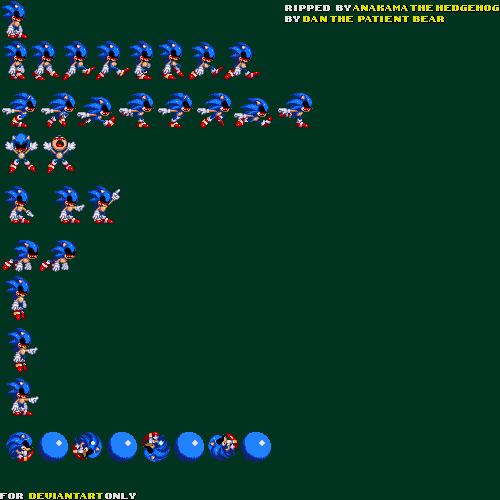 Insane Exeller Sprite Sheet by belufatr on DeviantArt