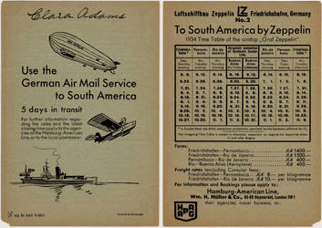 airship mail.