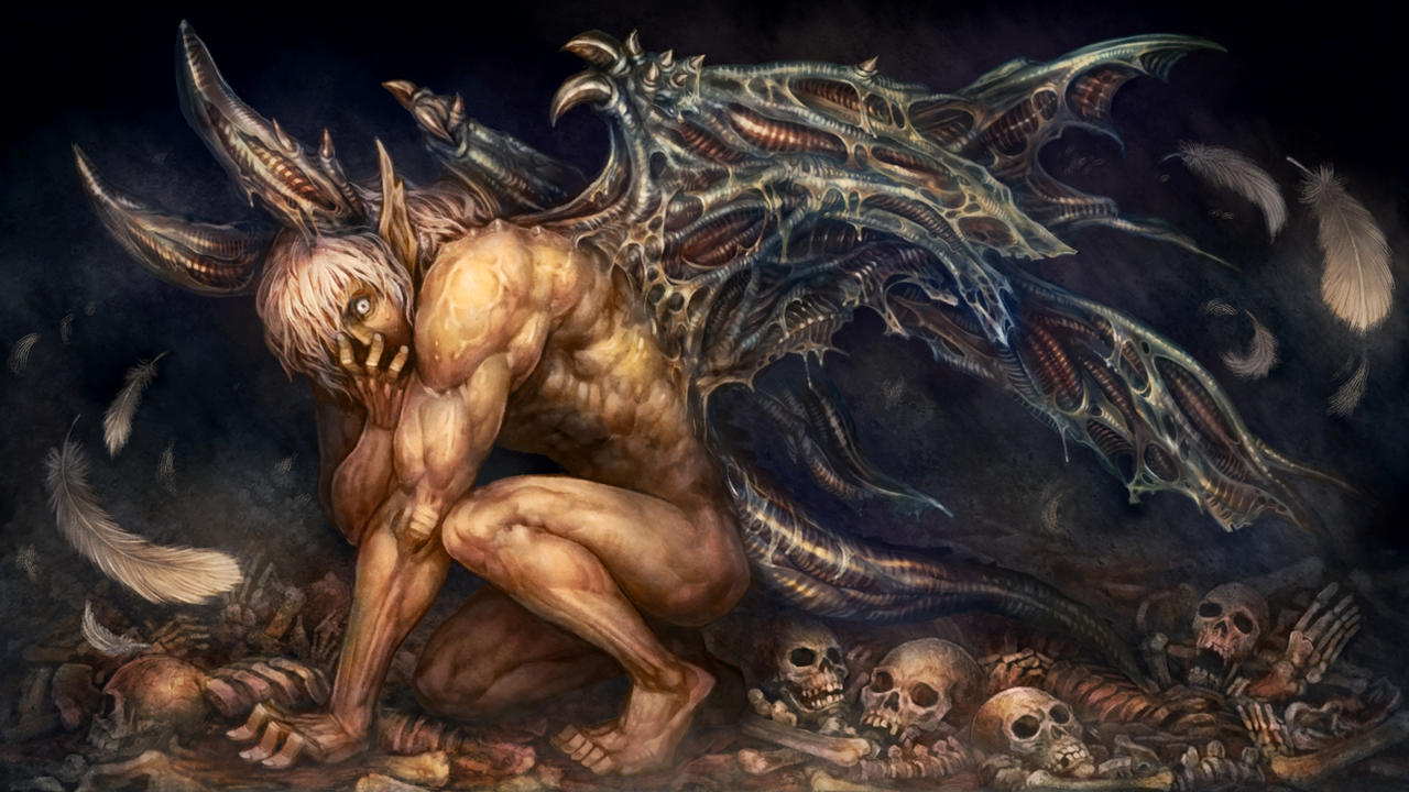 Fallen Angel Rear View Fallen Angel by LoveRunOut on DeviantArt