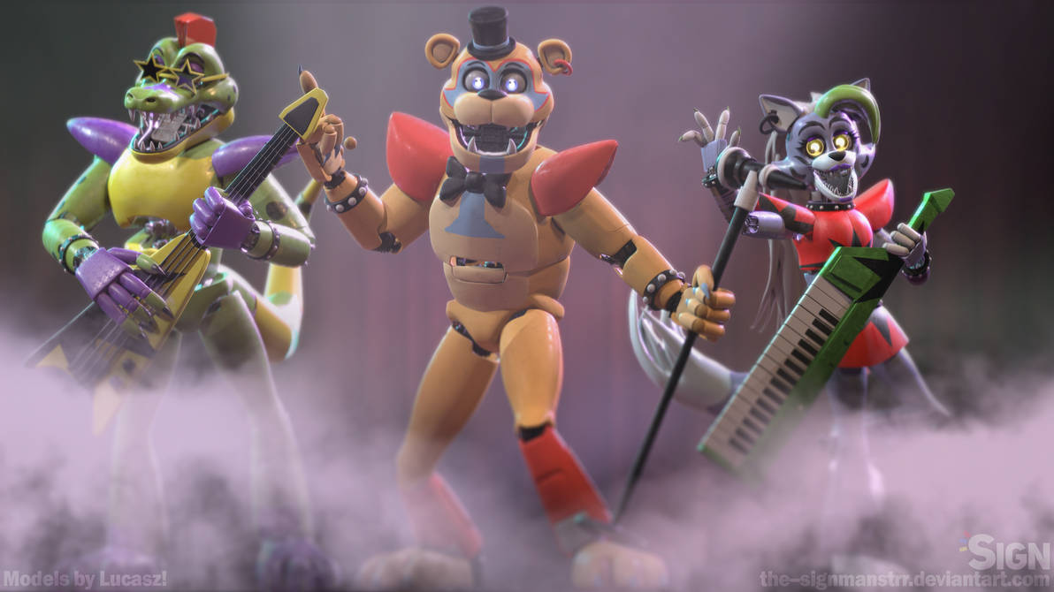 Count Fire Glam Rocks Glamrocks Performance! by The--Signmanstrr on DeviantArt