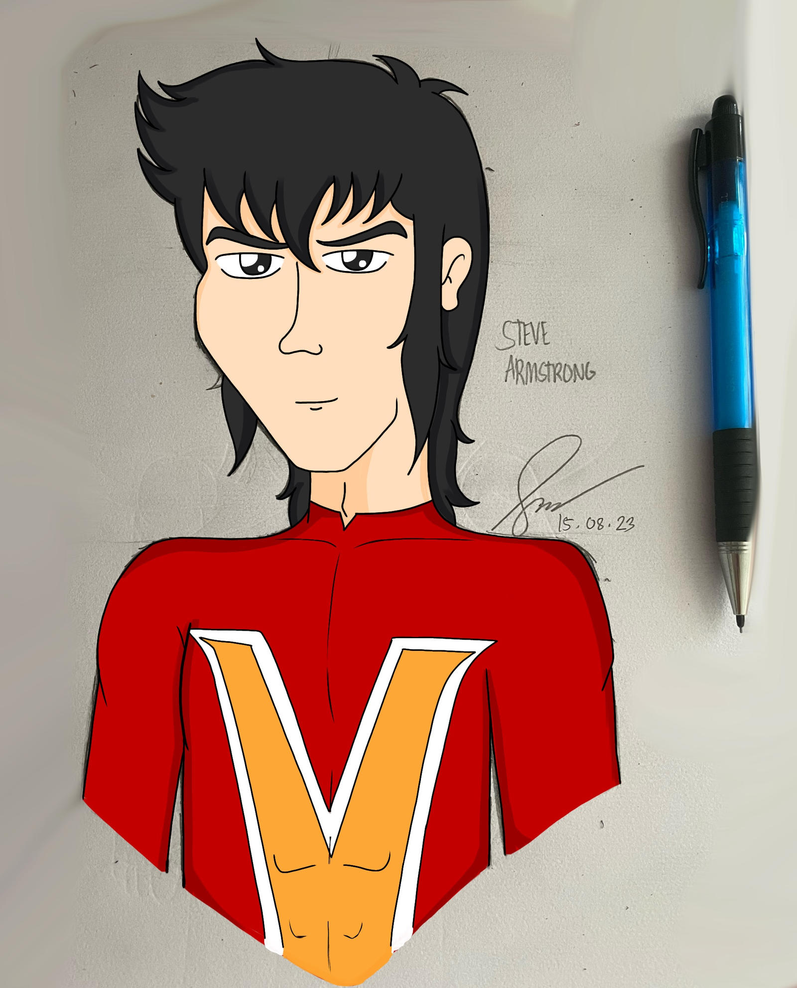 Go Steve Kenichi Go/Steve Armstrong (Voltes V) by DarkWolfKnight00 on DeviantArt