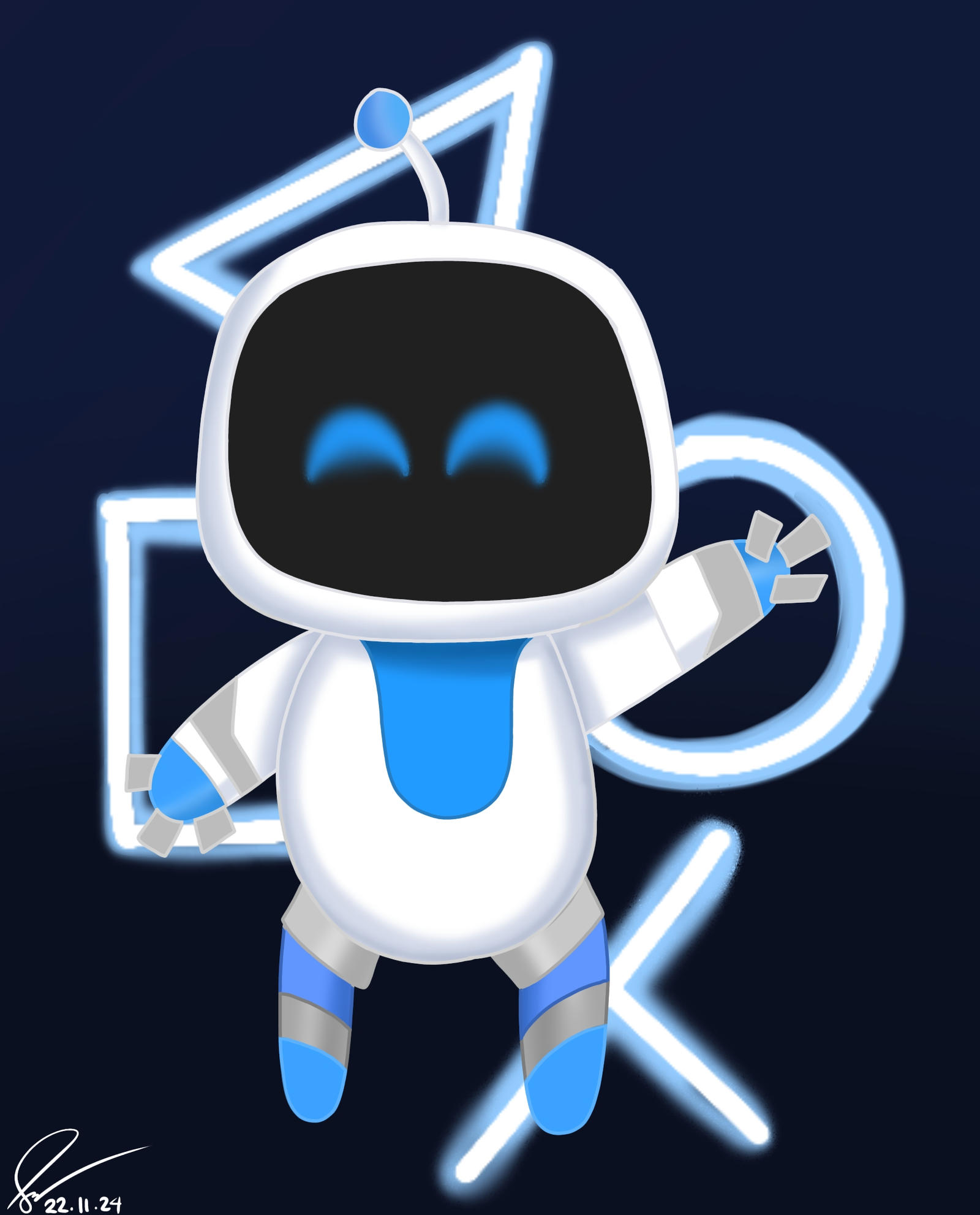 Astro Bot Pixel Astro Bot by DarkWolfKnight00 on DeviantArt