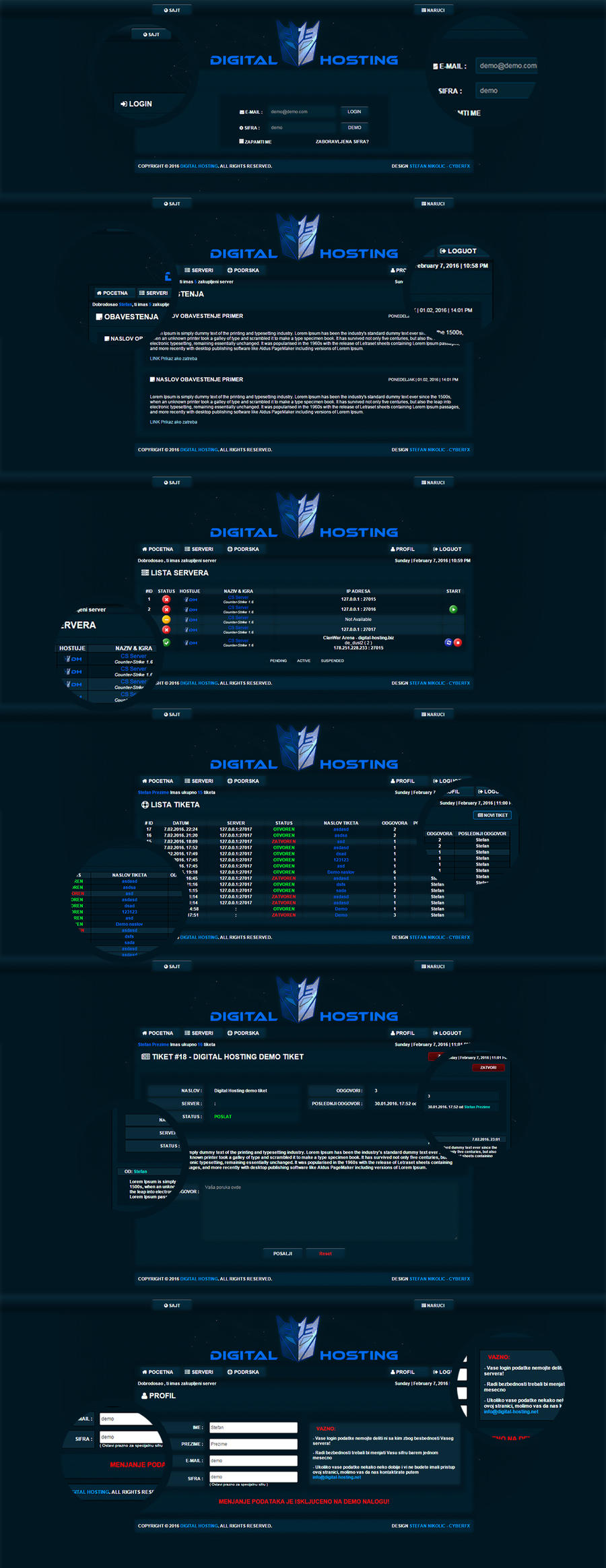 GamePanel - Project - Digital Hosting