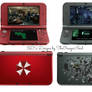 Resident Evil 2 and Metal Gear Solid 3DS XL Edit