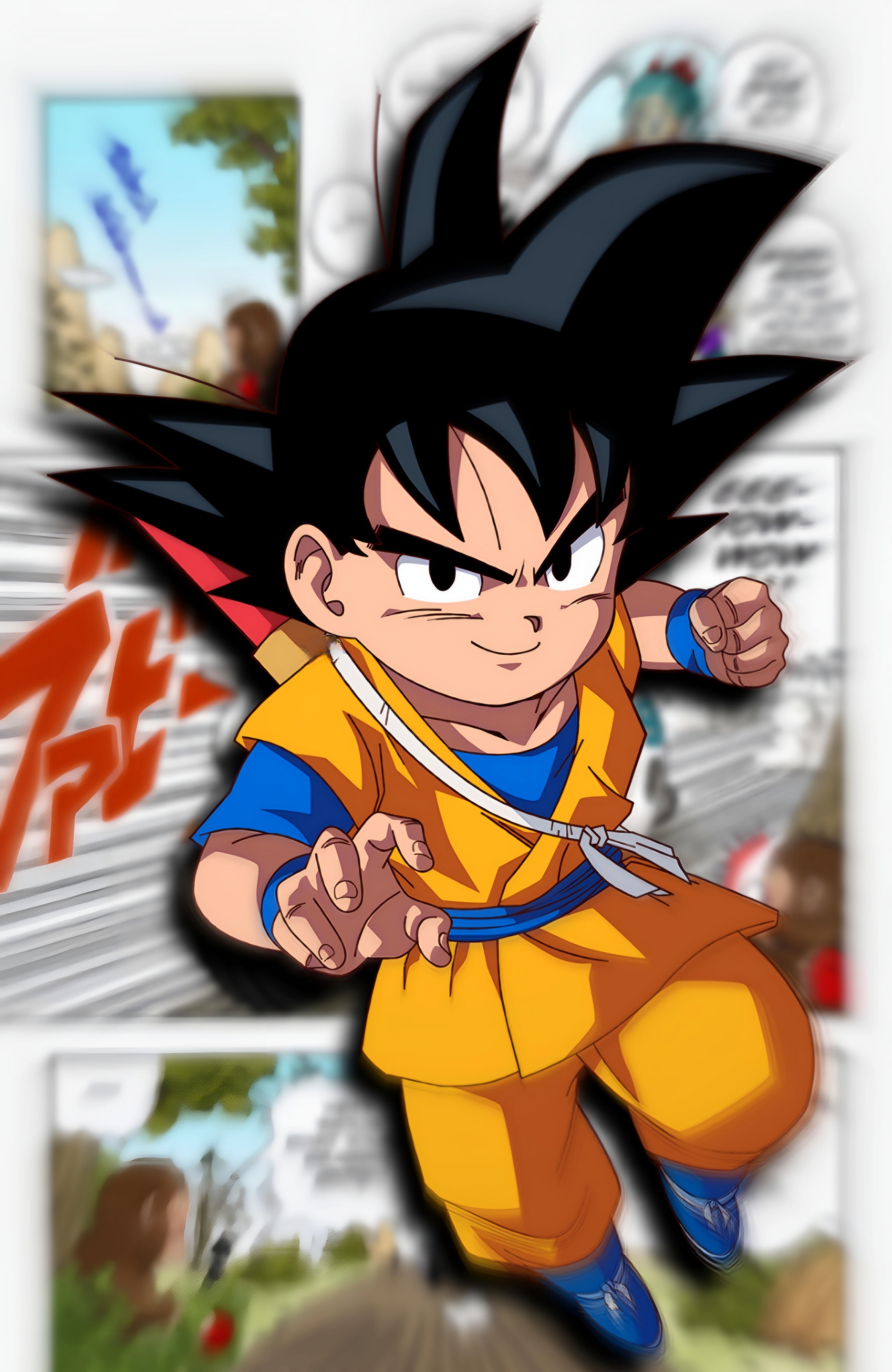 Kid Goku - Dragon Ball DAIMA by SaoDVD on DeviantArt