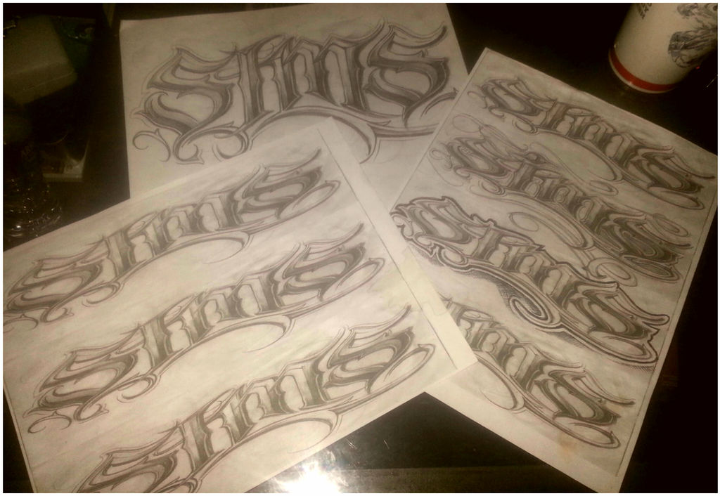 Sims Cursive SIMS by tattooeasy on DeviantArt