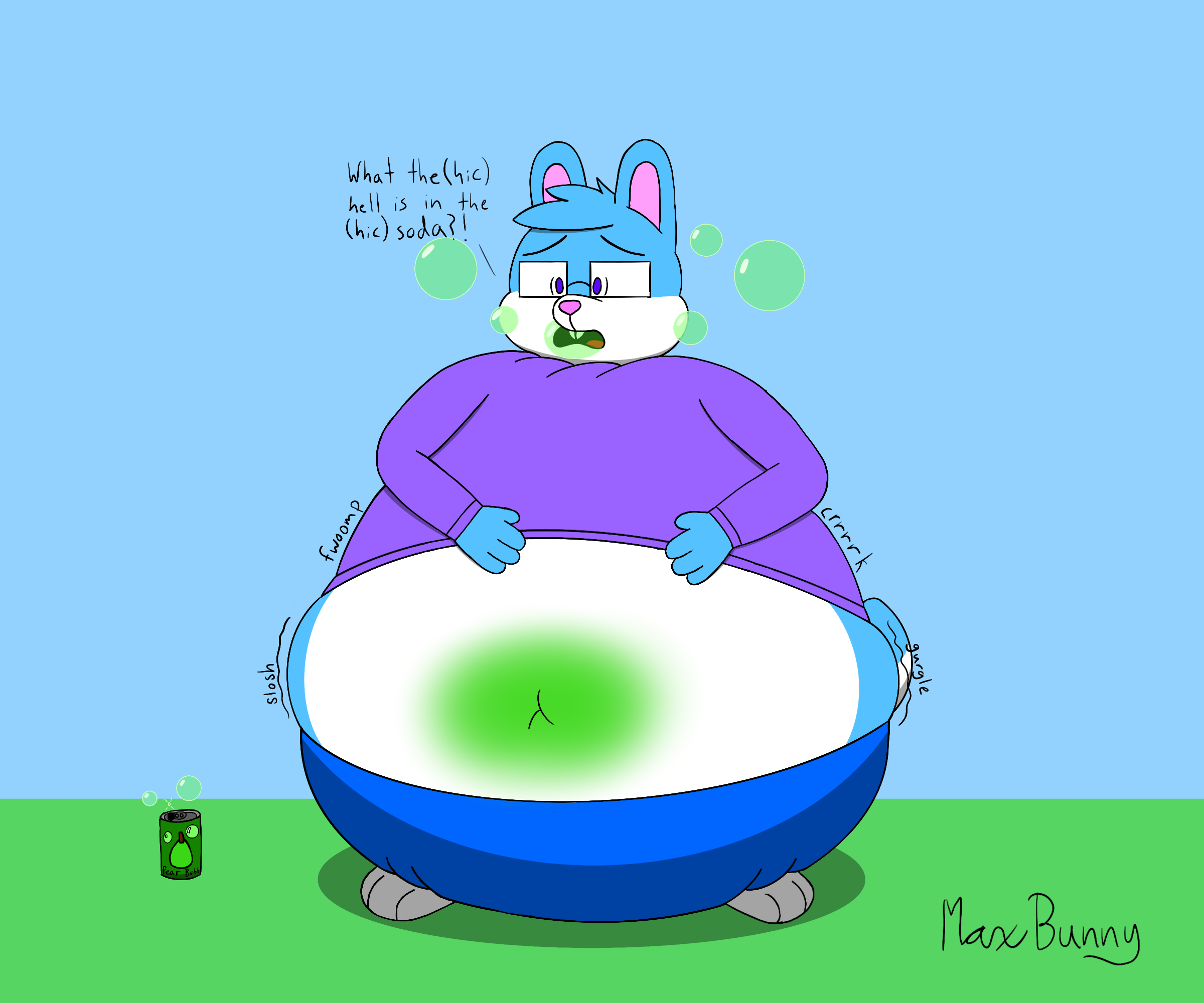 Pear Inflatoin Pear and Soda Inflation by MaxBunny1 on DeviantArt